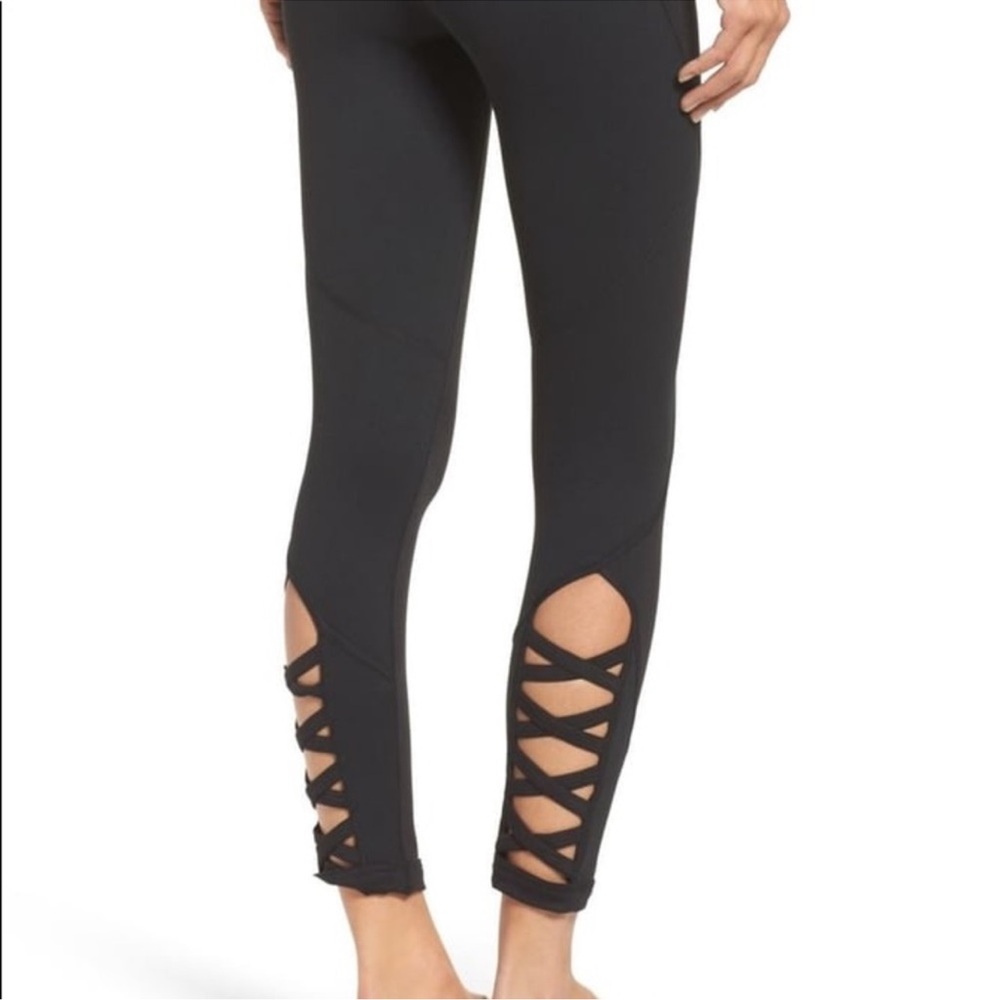 Zella Black Leggings 7/8